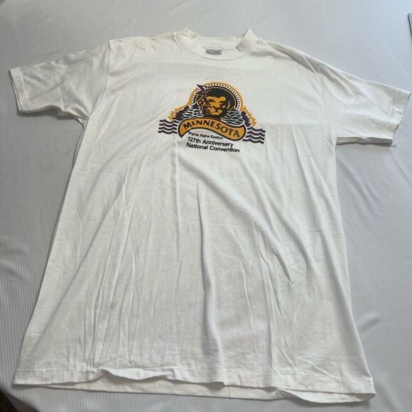 Sigma Alpha Epsilon VTG Minnesota Single Stitch T-Shirt Size XL - Picture 3 of 9